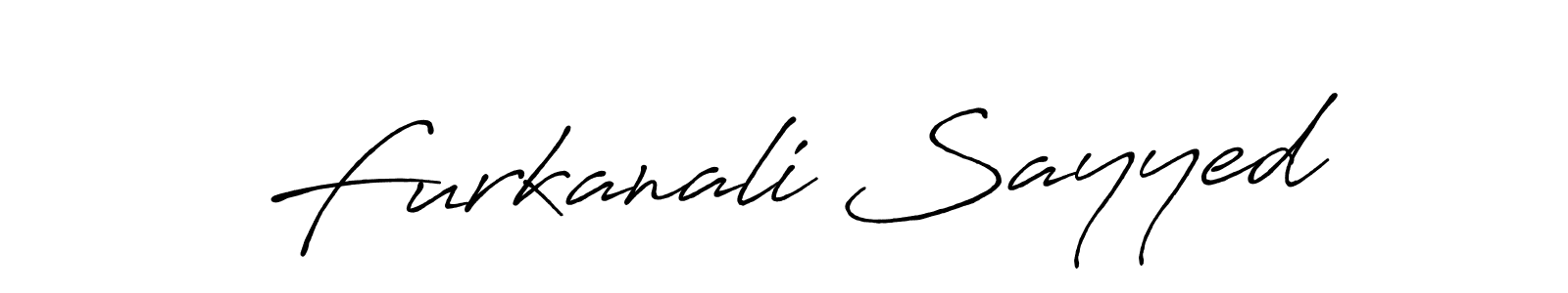Make a short Furkanali Sayyed signature style. Manage your documents anywhere anytime using Antro_Vectra_Bolder. Create and add eSignatures, submit forms, share and send files easily. Furkanali Sayyed signature style 7 images and pictures png