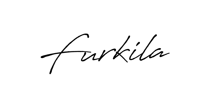 The best way (Antro_Vectra_Bolder) to make a short signature is to pick only two or three words in your name. The name Furkila include a total of six letters. For converting this name. Furkila signature style 7 images and pictures png