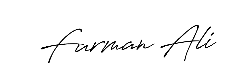 It looks lik you need a new signature style for name Furman Ali. Design unique handwritten (Antro_Vectra_Bolder) signature with our free signature maker in just a few clicks. Furman Ali signature style 7 images and pictures png