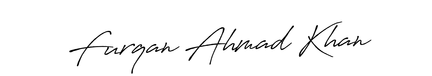 Make a short Furqan Ahmad Khan signature style. Manage your documents anywhere anytime using Antro_Vectra_Bolder. Create and add eSignatures, submit forms, share and send files easily. Furqan Ahmad Khan signature style 7 images and pictures png