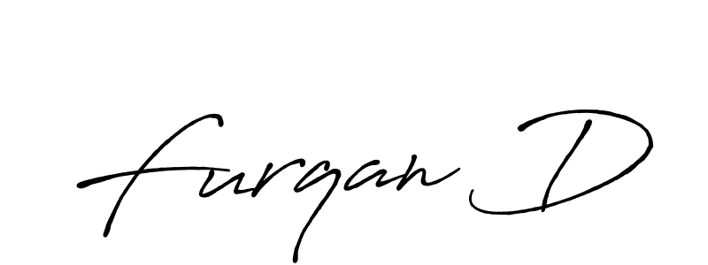 Once you've used our free online signature maker to create your best signature Antro_Vectra_Bolder style, it's time to enjoy all of the benefits that Furqan D name signing documents. Furqan D signature style 7 images and pictures png