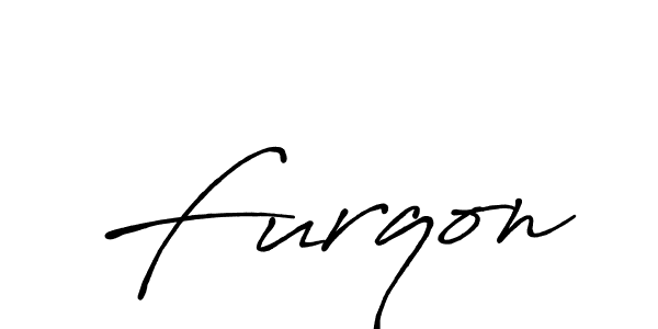 Similarly Antro_Vectra_Bolder is the best handwritten signature design. Signature creator online .You can use it as an online autograph creator for name Furqon. Furqon signature style 7 images and pictures png