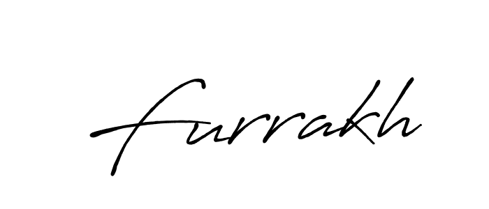 Similarly Antro_Vectra_Bolder is the best handwritten signature design. Signature creator online .You can use it as an online autograph creator for name Furrakh. Furrakh signature style 7 images and pictures png