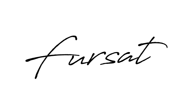 Fursat stylish signature style. Best Handwritten Sign (Antro_Vectra_Bolder) for my name. Handwritten Signature Collection Ideas for my name Fursat. Fursat signature style 7 images and pictures png