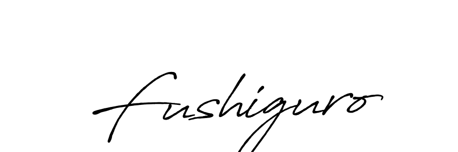 How to make Fushiguro signature? Antro_Vectra_Bolder is a professional autograph style. Create handwritten signature for Fushiguro name. Fushiguro signature style 7 images and pictures png