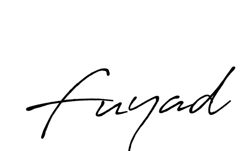 Fuyad stylish signature style. Best Handwritten Sign (Antro_Vectra_Bolder) for my name. Handwritten Signature Collection Ideas for my name Fuyad. Fuyad signature style 7 images and pictures png