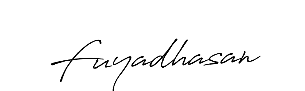 Make a beautiful signature design for name Fuyadhasan. Use this online signature maker to create a handwritten signature for free. Fuyadhasan signature style 7 images and pictures png