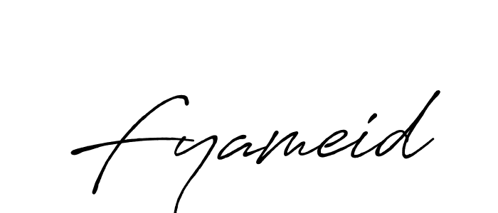 Similarly Antro_Vectra_Bolder is the best handwritten signature design. Signature creator online .You can use it as an online autograph creator for name Fyameid. Fyameid signature style 7 images and pictures png