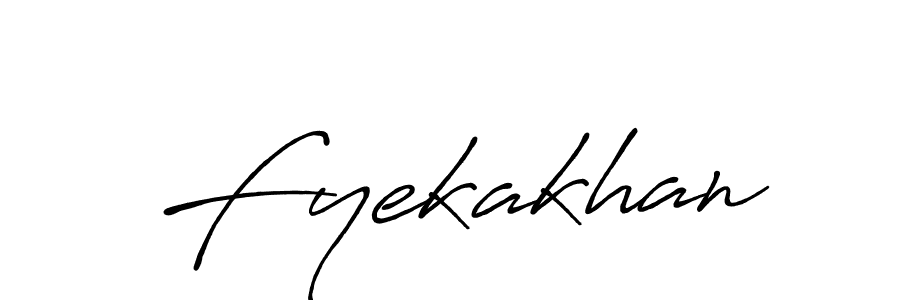 You can use this online signature creator to create a handwritten signature for the name Fyekakhan. This is the best online autograph maker. Fyekakhan signature style 7 images and pictures png