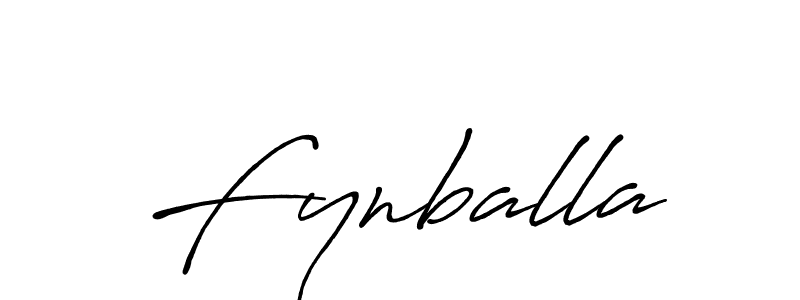 You should practise on your own different ways (Antro_Vectra_Bolder) to write your name (Fynballa) in signature. don't let someone else do it for you. Fynballa signature style 7 images and pictures png