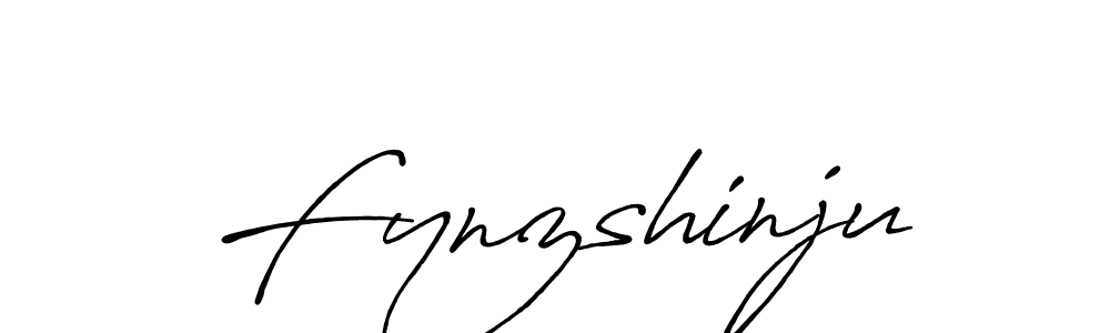 Create a beautiful signature design for name Fynzshinju. With this signature (Antro_Vectra_Bolder) fonts, you can make a handwritten signature for free. Fynzshinju signature style 7 images and pictures png