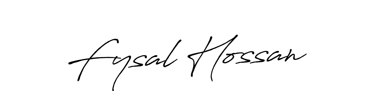 Antro_Vectra_Bolder is a professional signature style that is perfect for those who want to add a touch of class to their signature. It is also a great choice for those who want to make their signature more unique. Get Fysal Hossan name to fancy signature for free. Fysal Hossan signature style 7 images and pictures png