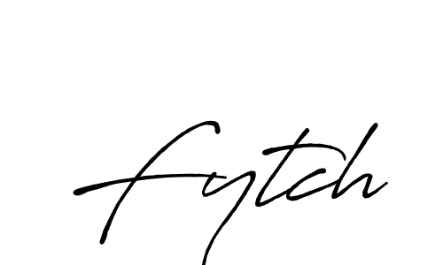 Create a beautiful signature design for name Fytch. With this signature (Antro_Vectra_Bolder) fonts, you can make a handwritten signature for free. Fytch signature style 7 images and pictures png