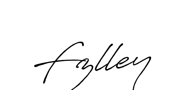 Also we have Fzlley name is the best signature style. Create professional handwritten signature collection using Antro_Vectra_Bolder autograph style. Fzlley signature style 7 images and pictures png