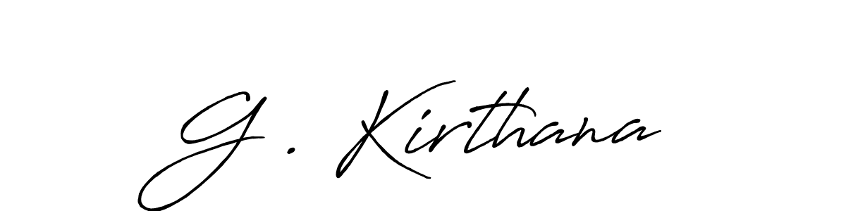 How to make G . Kirthana signature? Antro_Vectra_Bolder is a professional autograph style. Create handwritten signature for G . Kirthana name. G . Kirthana signature style 7 images and pictures png