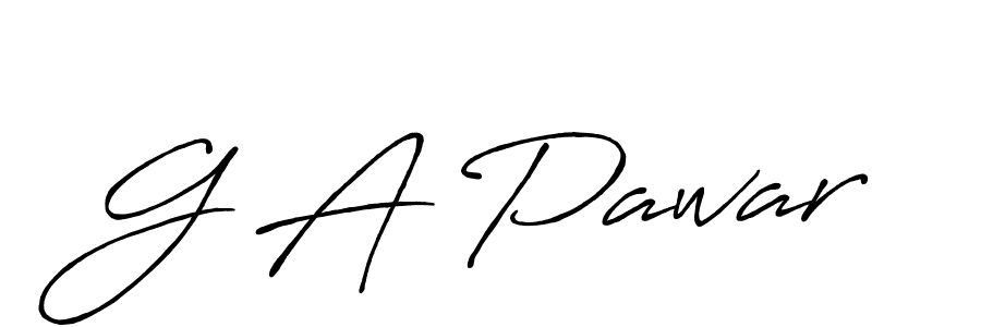 You should practise on your own different ways (Antro_Vectra_Bolder) to write your name (G A Pawar) in signature. don't let someone else do it for you. G A Pawar signature style 7 images and pictures png