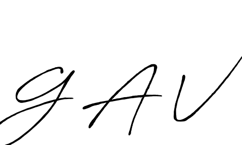 Similarly Antro_Vectra_Bolder is the best handwritten signature design. Signature creator online .You can use it as an online autograph creator for name G A V. G A V signature style 7 images and pictures png