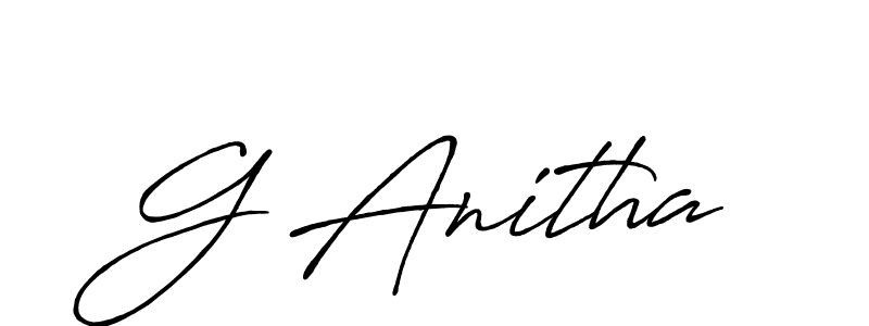 Best and Professional Signature Style for G Anitha. Antro_Vectra_Bolder Best Signature Style Collection. G Anitha signature style 7 images and pictures png