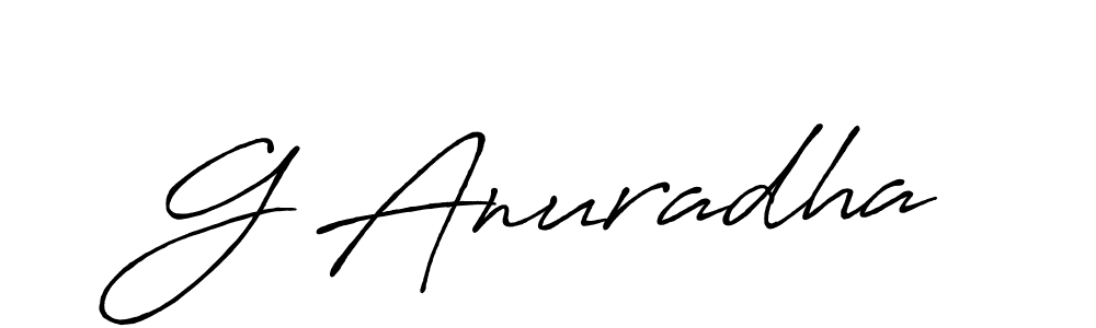 This is the best signature style for the G Anuradha name. Also you like these signature font (Antro_Vectra_Bolder). Mix name signature. G Anuradha signature style 7 images and pictures png
