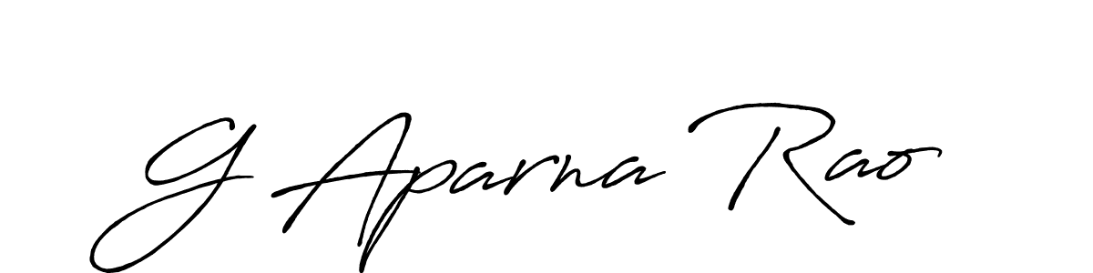Similarly Antro_Vectra_Bolder is the best handwritten signature design. Signature creator online .You can use it as an online autograph creator for name G Aparna Rao. G Aparna Rao signature style 7 images and pictures png