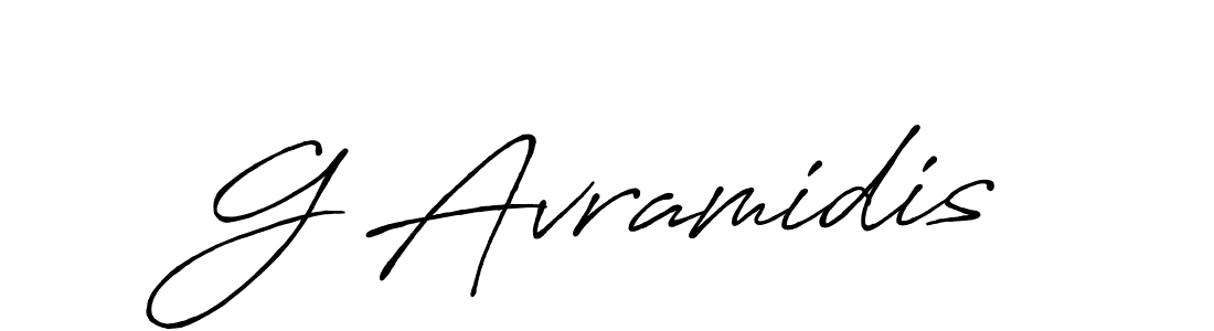 Also You can easily find your signature by using the search form. We will create G Avramidis name handwritten signature images for you free of cost using Antro_Vectra_Bolder sign style. G Avramidis signature style 7 images and pictures png