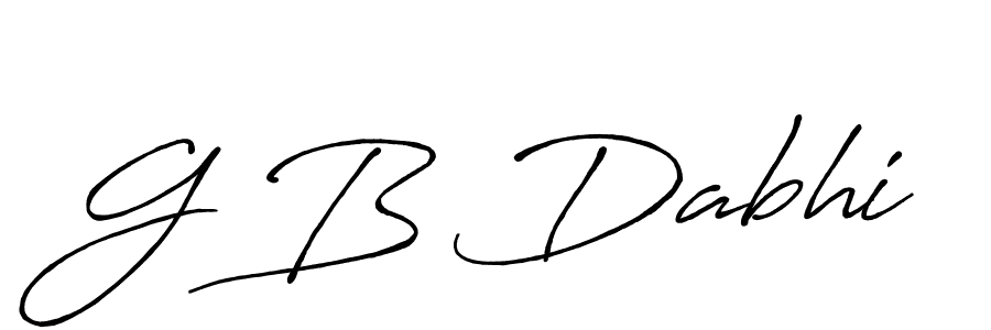 Similarly Antro_Vectra_Bolder is the best handwritten signature design. Signature creator online .You can use it as an online autograph creator for name G B Dabhi. G B Dabhi signature style 7 images and pictures png