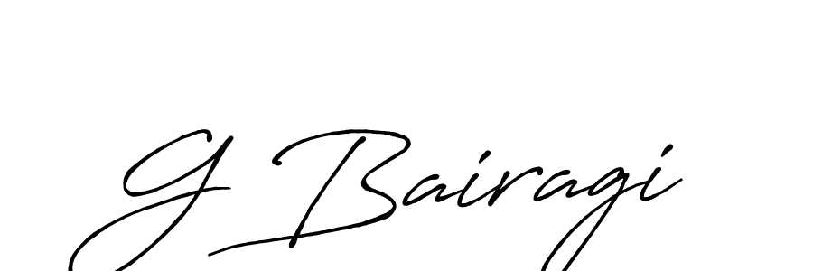 Make a beautiful signature design for name G Bairagi. Use this online signature maker to create a handwritten signature for free. G Bairagi signature style 7 images and pictures png