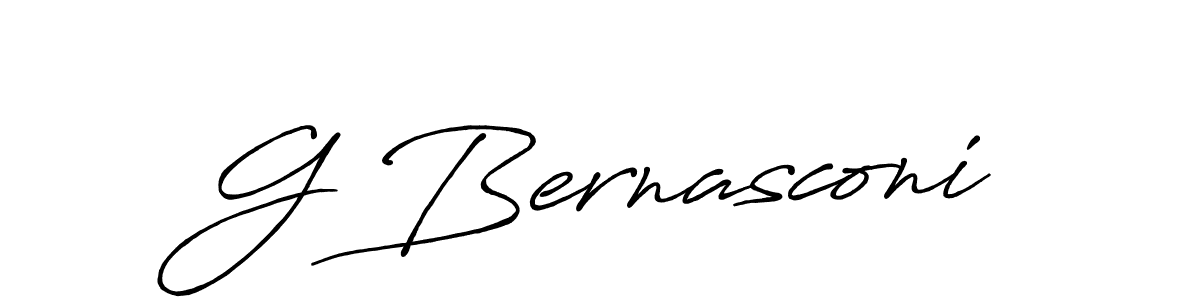 Make a beautiful signature design for name G Bernasconi. With this signature (Antro_Vectra_Bolder) style, you can create a handwritten signature for free. G Bernasconi signature style 7 images and pictures png