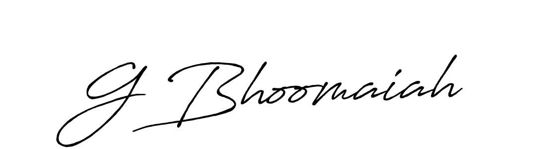 Once you've used our free online signature maker to create your best signature Antro_Vectra_Bolder style, it's time to enjoy all of the benefits that G Bhoomaiah name signing documents. G Bhoomaiah signature style 7 images and pictures png