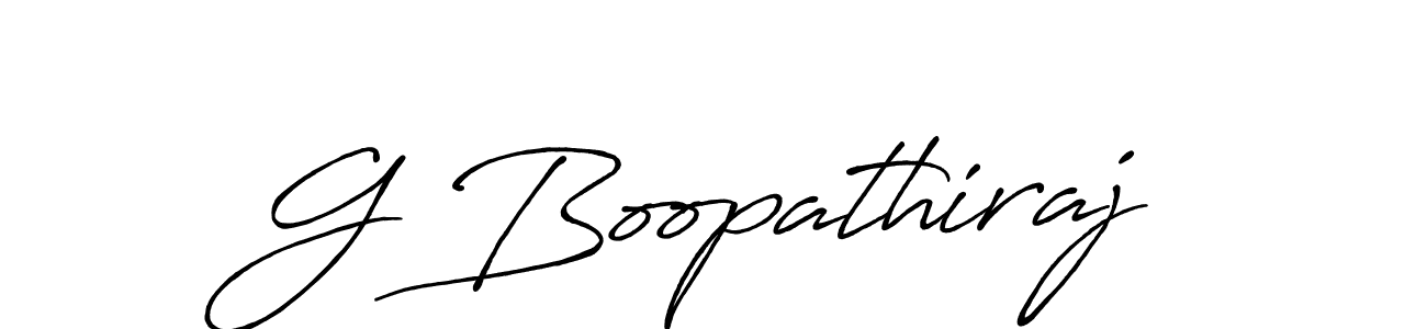 Make a short G Boopathiraj signature style. Manage your documents anywhere anytime using Antro_Vectra_Bolder. Create and add eSignatures, submit forms, share and send files easily. G Boopathiraj signature style 7 images and pictures png