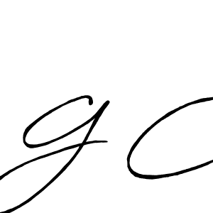 Also we have G C name is the best signature style. Create professional handwritten signature collection using Antro_Vectra_Bolder autograph style. G C signature style 7 images and pictures png