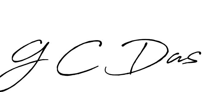 You should practise on your own different ways (Antro_Vectra_Bolder) to write your name (G C Das) in signature. don't let someone else do it for you. G C Das signature style 7 images and pictures png