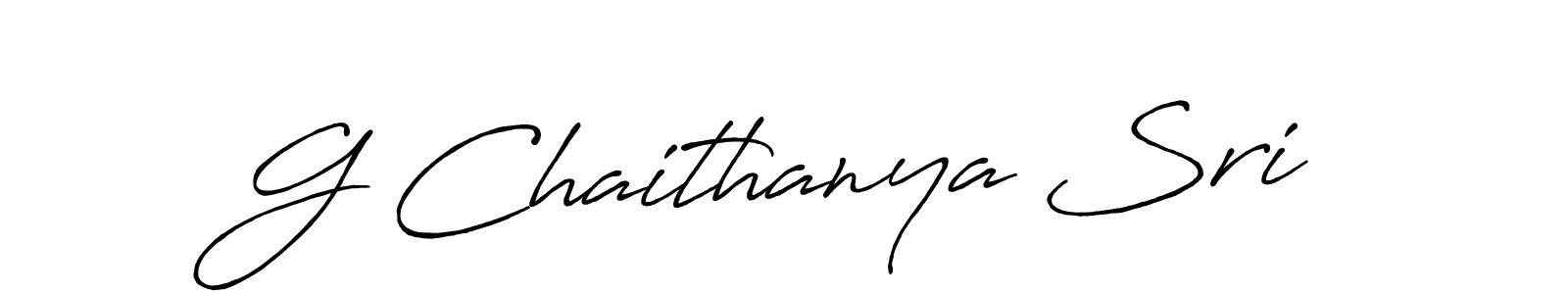 Antro_Vectra_Bolder is a professional signature style that is perfect for those who want to add a touch of class to their signature. It is also a great choice for those who want to make their signature more unique. Get G Chaithanya Sri name to fancy signature for free. G Chaithanya Sri signature style 7 images and pictures png