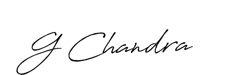 How to make G Chandra signature? Antro_Vectra_Bolder is a professional autograph style. Create handwritten signature for G Chandra name. G Chandra signature style 7 images and pictures png