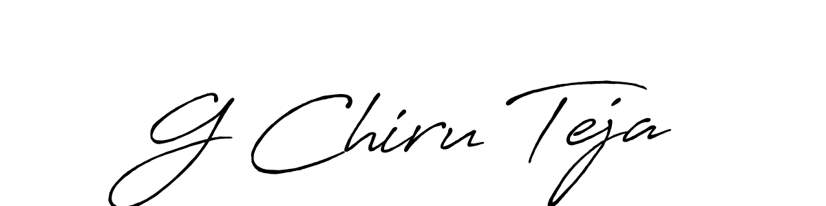 Here are the top 10 professional signature styles for the name G Chiru Teja. These are the best autograph styles you can use for your name. G Chiru Teja signature style 7 images and pictures png