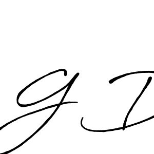 Best and Professional Signature Style for G D. Antro_Vectra_Bolder Best Signature Style Collection. G D signature style 7 images and pictures png