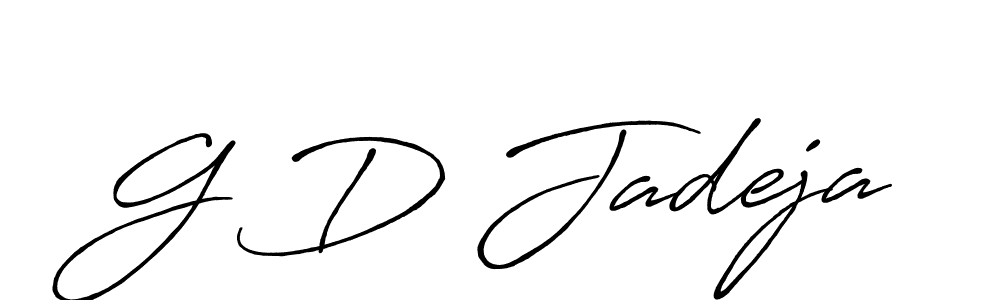Here are the top 10 professional signature styles for the name G D Jadeja. These are the best autograph styles you can use for your name. G D Jadeja signature style 7 images and pictures png