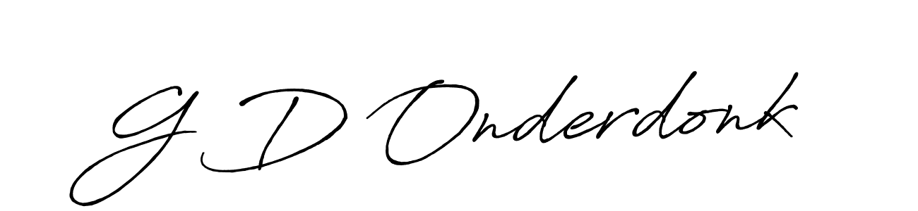 Best and Professional Signature Style for G D Onderdonk. Antro_Vectra_Bolder Best Signature Style Collection. G D Onderdonk signature style 7 images and pictures png