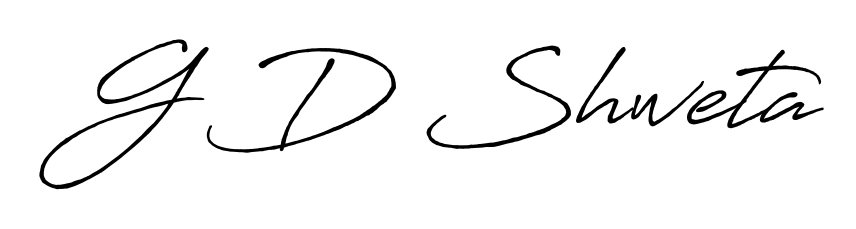 The Antro_Vectra_Bolder lettering style adds unique flourish to name G D Shweta. Stand out with a custom digital autograph made in seconds. G D Shweta signature style 7 images and pictures png