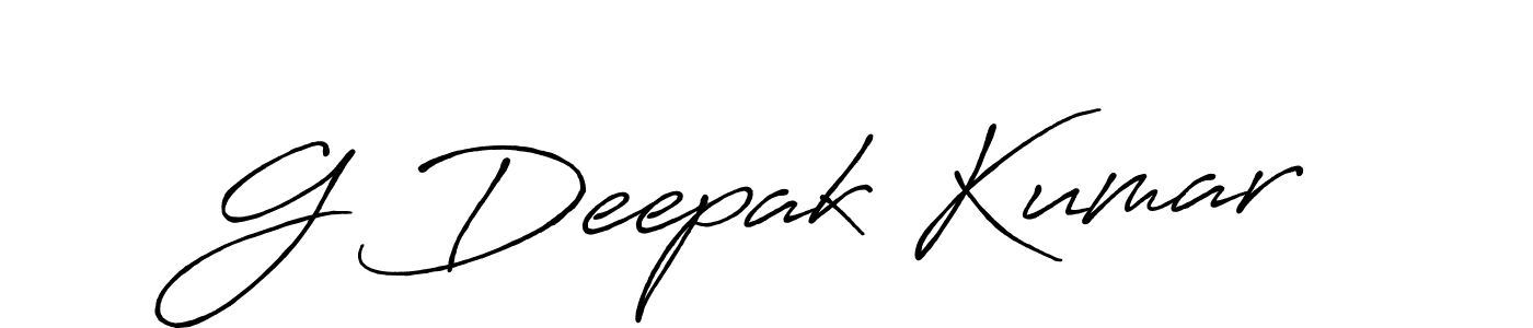 Once you've used our free online signature maker to create your best signature Antro_Vectra_Bolder style, it's time to enjoy all of the benefits that G Deepak Kumar name signing documents. G Deepak Kumar signature style 7 images and pictures png