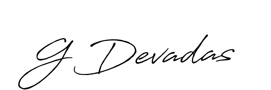 Make a beautiful signature design for name G Devadas. Use this online signature maker to create a handwritten signature for free. G Devadas signature style 7 images and pictures png