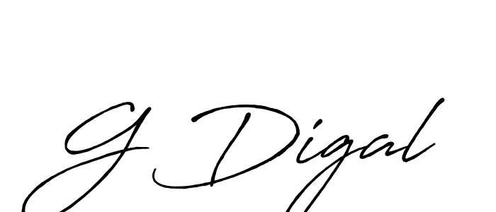 Once you've used our free online signature maker to create your best signature Antro_Vectra_Bolder style, it's time to enjoy all of the benefits that G Digal name signing documents. G Digal signature style 7 images and pictures png