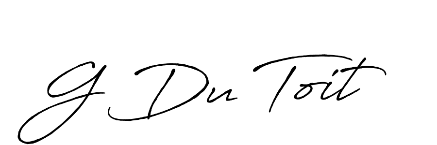 Once you've used our free online signature maker to create your best signature Antro_Vectra_Bolder style, it's time to enjoy all of the benefits that G Du Toit name signing documents. G Du Toit signature style 7 images and pictures png