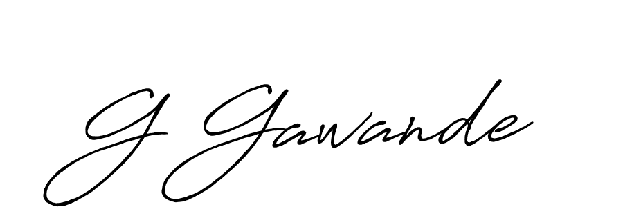 Make a beautiful signature design for name G Gawande. Use this online signature maker to create a handwritten signature for free. G Gawande signature style 7 images and pictures png