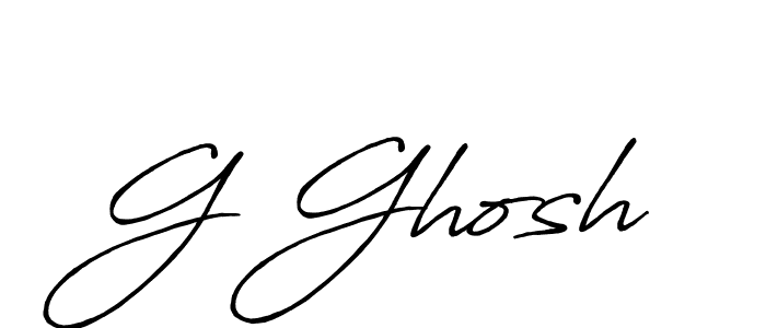 You can use this online signature creator to create a handwritten signature for the name G Ghosh. This is the best online autograph maker. G Ghosh signature style 7 images and pictures png
