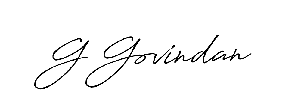 This is the best signature style for the G Govindan name. Also you like these signature font (Antro_Vectra_Bolder). Mix name signature. G Govindan signature style 7 images and pictures png