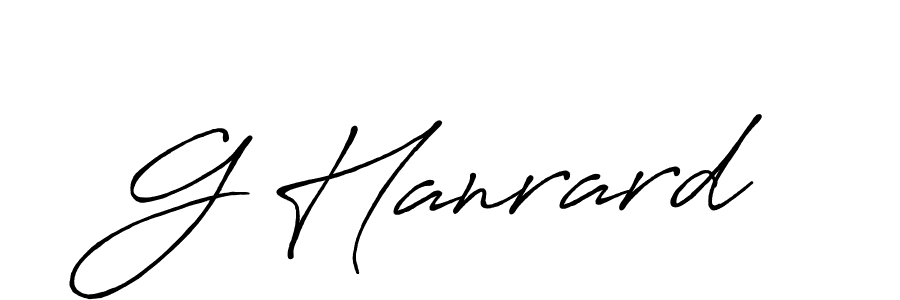 Once you've used our free online signature maker to create your best signature Antro_Vectra_Bolder style, it's time to enjoy all of the benefits that G Hanrard name signing documents. G Hanrard signature style 7 images and pictures png