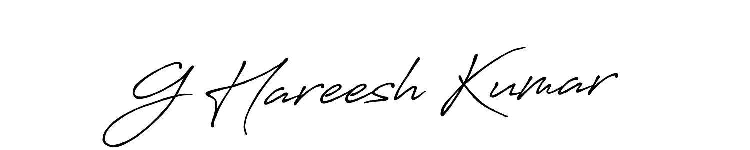 Also You can easily find your signature by using the search form. We will create G Hareesh Kumar name handwritten signature images for you free of cost using Antro_Vectra_Bolder sign style. G Hareesh Kumar signature style 7 images and pictures png