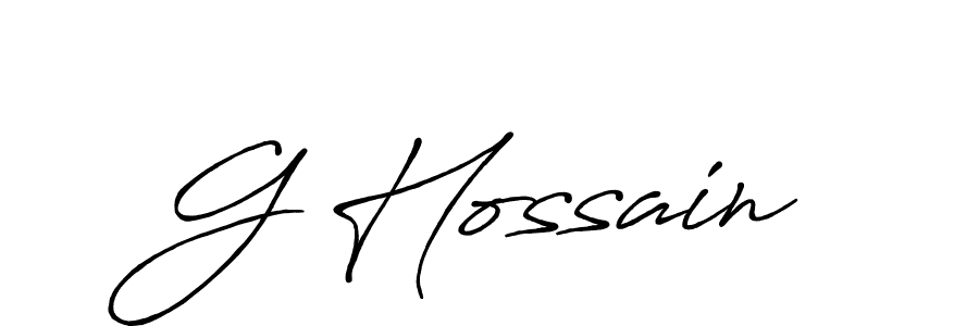 Once you've used our free online signature maker to create your best signature Antro_Vectra_Bolder style, it's time to enjoy all of the benefits that G Hossain name signing documents. G Hossain signature style 7 images and pictures png