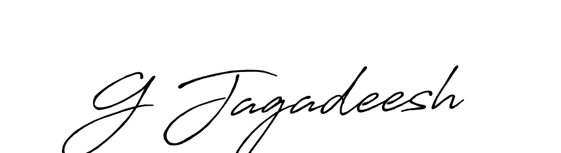 Here are the top 10 professional signature styles for the name G Jagadeesh. These are the best autograph styles you can use for your name. G Jagadeesh signature style 7 images and pictures png